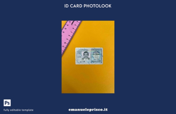 modello FRONTALE photolook ID Grecia stile verificato